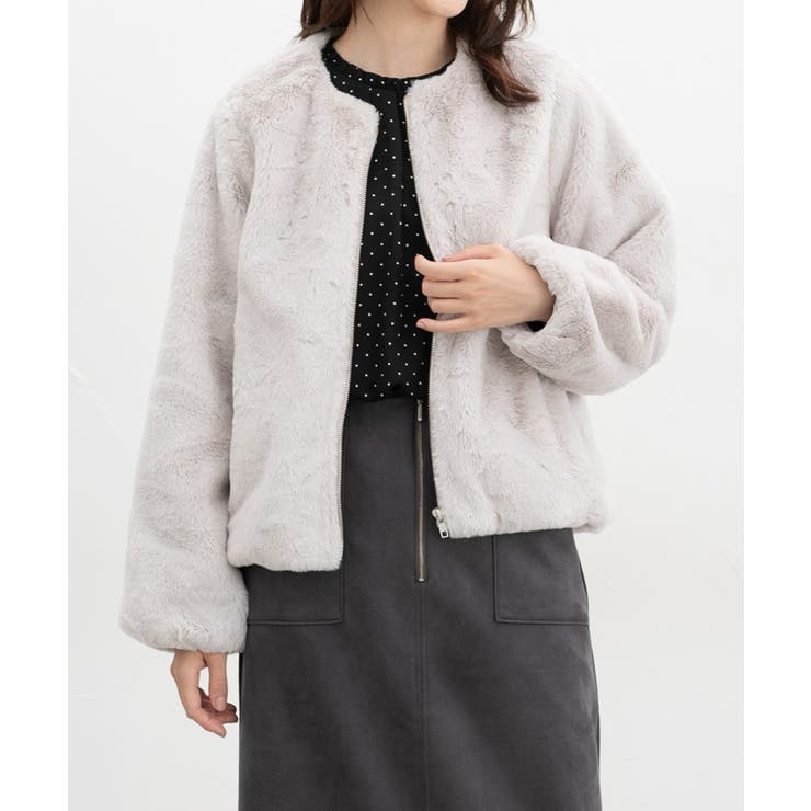 ライトグレー | アウター ジャンパー ブルゾン | Honeys