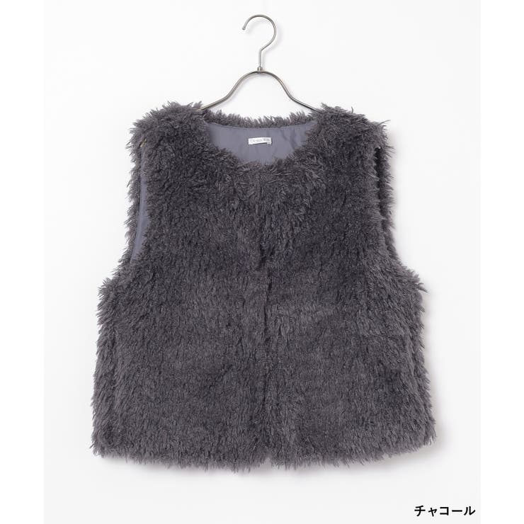 アウター ベスト ボア | Honeys | 詳細画像12 