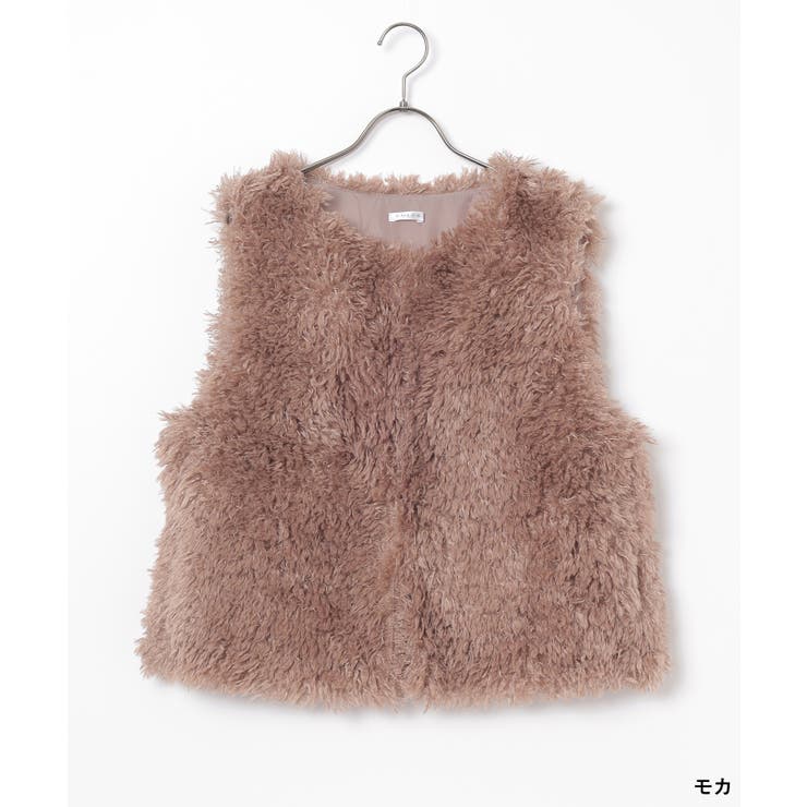 アウター ベスト ボア | Honeys | 詳細画像13 