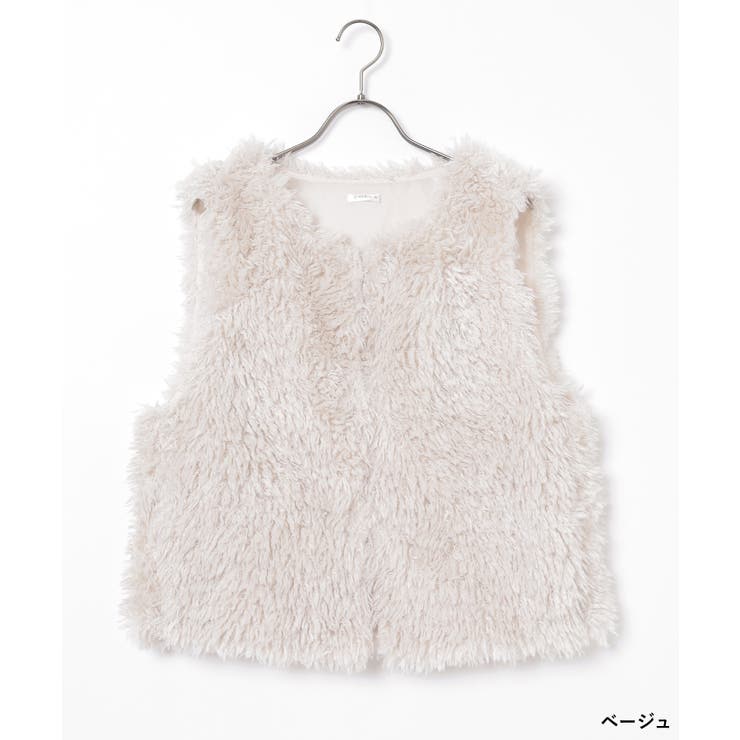 アウター ベスト ボア | Honeys | 詳細画像14 