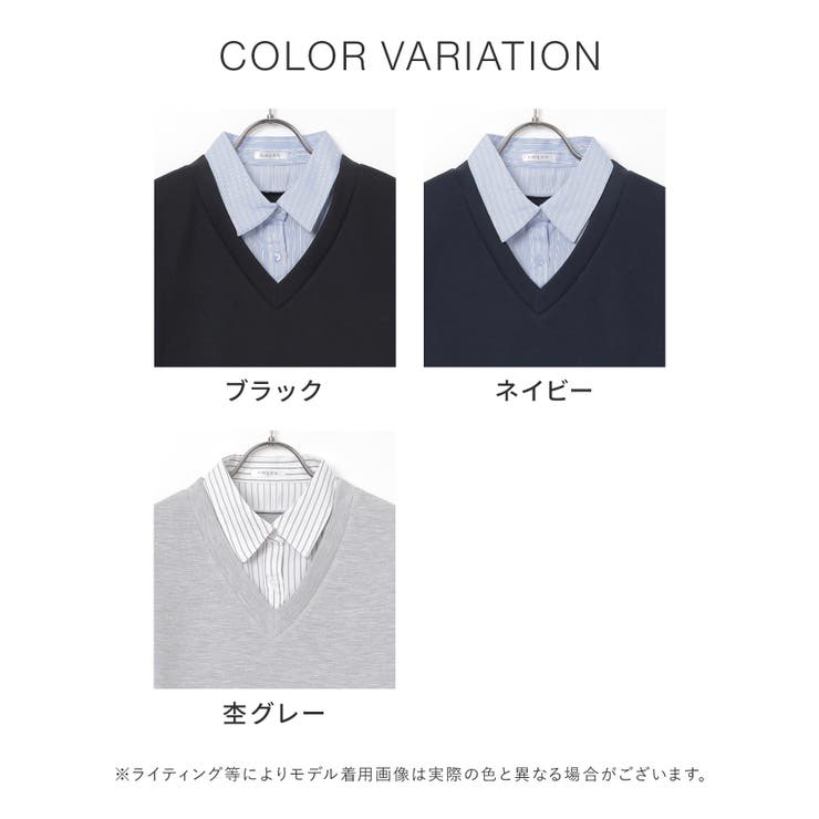 ワンピース 長袖 ミニ丈 | Honeys | 詳細画像12 