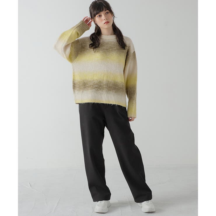 ボトムス ストレートパンツ イージーパンツ[品番：HNSW0006515]｜Honeys（ハニーズ）のレディース ファッション通販｜SHOPLIST（ショップリスト）