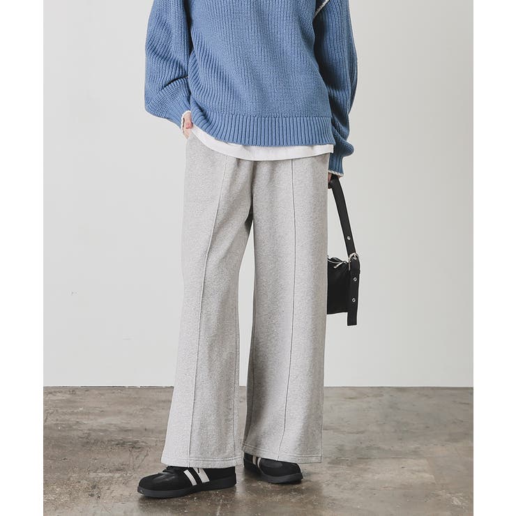 杢グレー | ボトムス パンツ セットアップ | Honeys