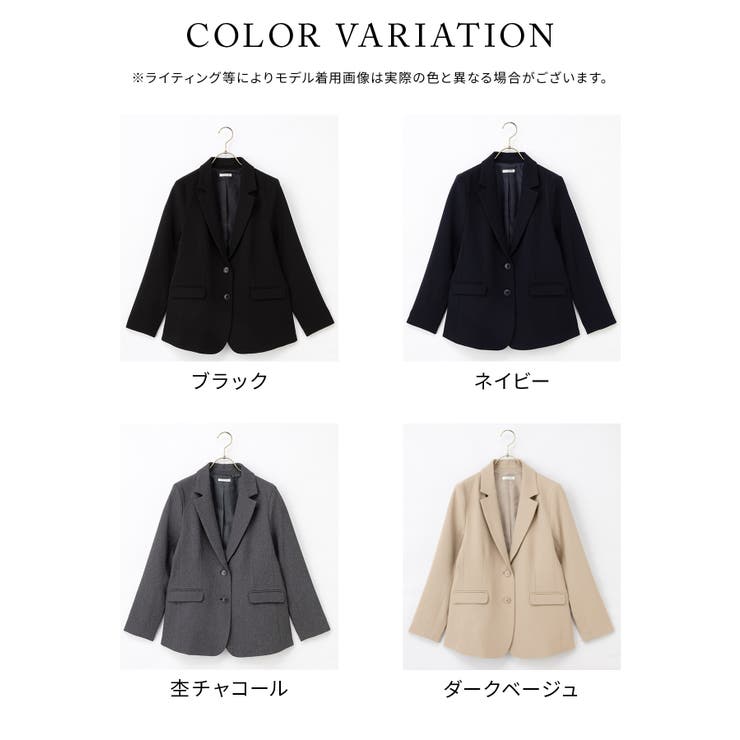 アウター ジャケット テーラード | Honeys | 詳細画像12 