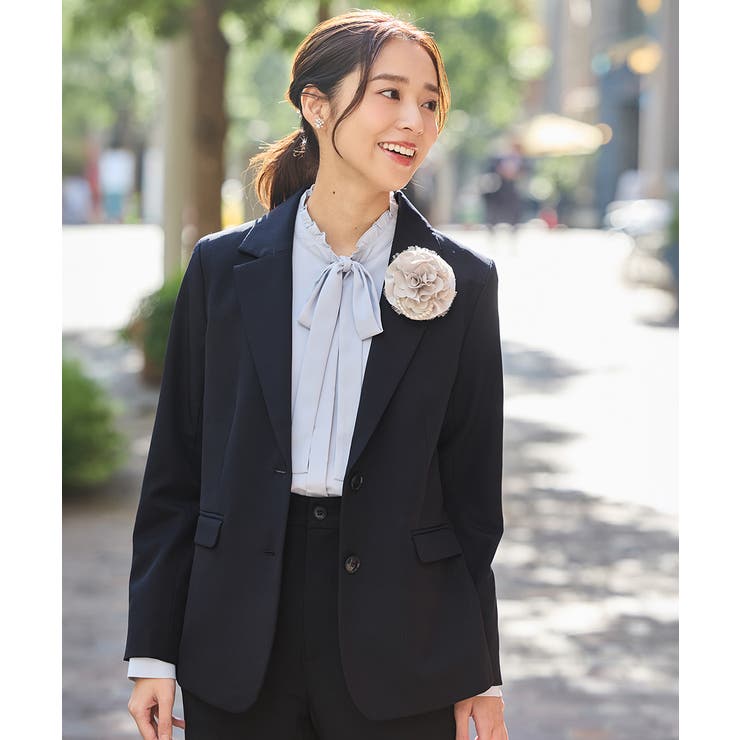 ネイビー | アウター ジャケット テーラードジャケット | Honeys