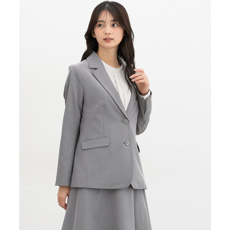 ライト杢グレー | アウター ジャケット テーラードジャケット | Honeys