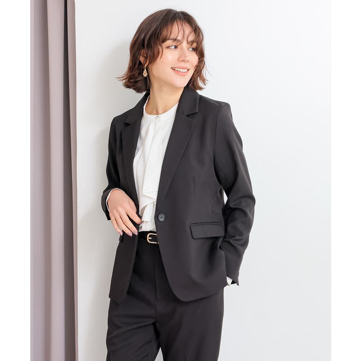 ブラック | アウター ジャケット セットアップ | Honeys