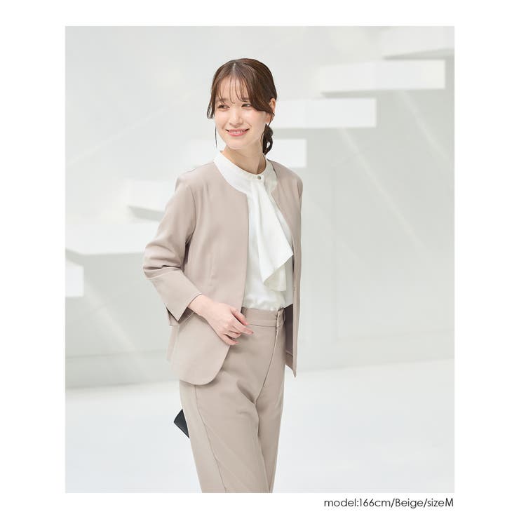 アウター ジャケット カラーレス | Honeys | 詳細画像5 