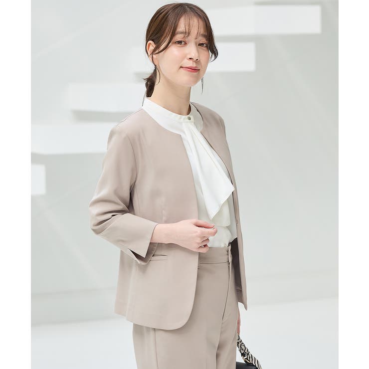 ベージュ | アウター ジャケット カラーレス | Honeys