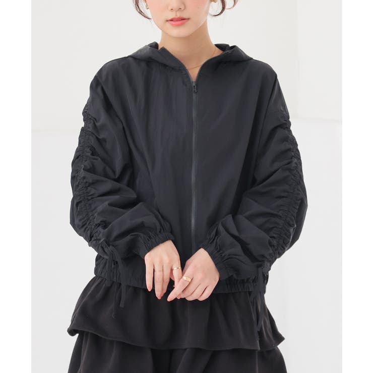 ブラック | アウター ジャンパー ブルゾン | Honeys