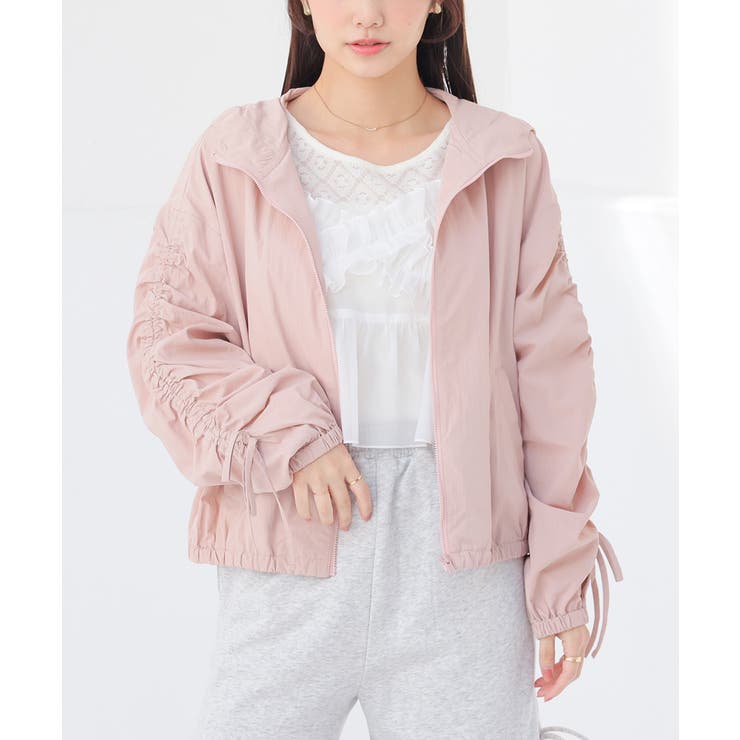 ピンク | アウター ジャンパー ブルゾン | Honeys