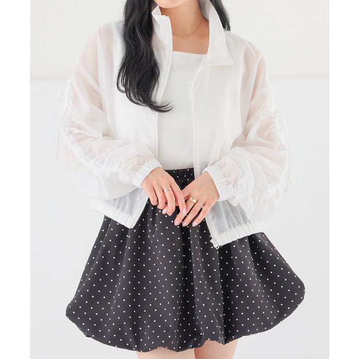 ホワイト | アウター ジャンパー ブルゾン | Honeys