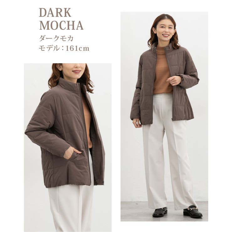 アウター ファイバーダウン 大きいサイズ | Honeys | 詳細画像10 