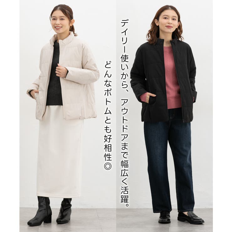 アウター ファイバーダウン 大きいサイズ | Honeys | 詳細画像5 