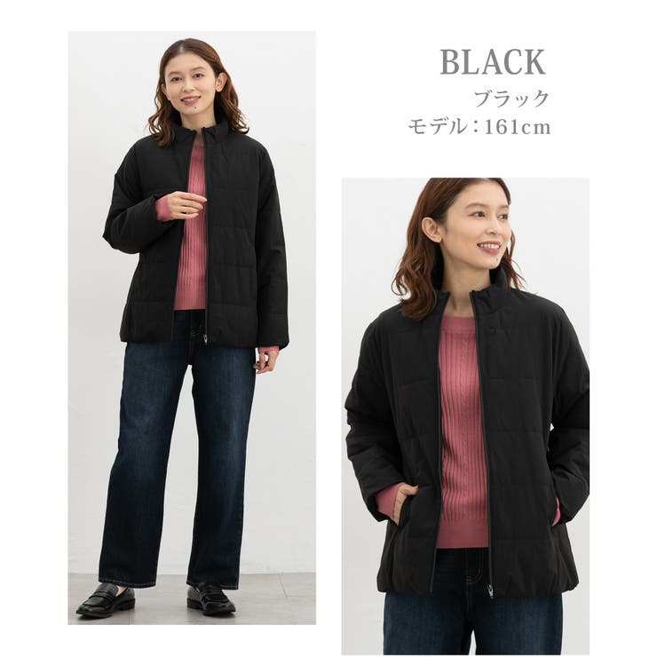 アウター ファイバーダウン 大きいサイズ | Honeys | 詳細画像7 