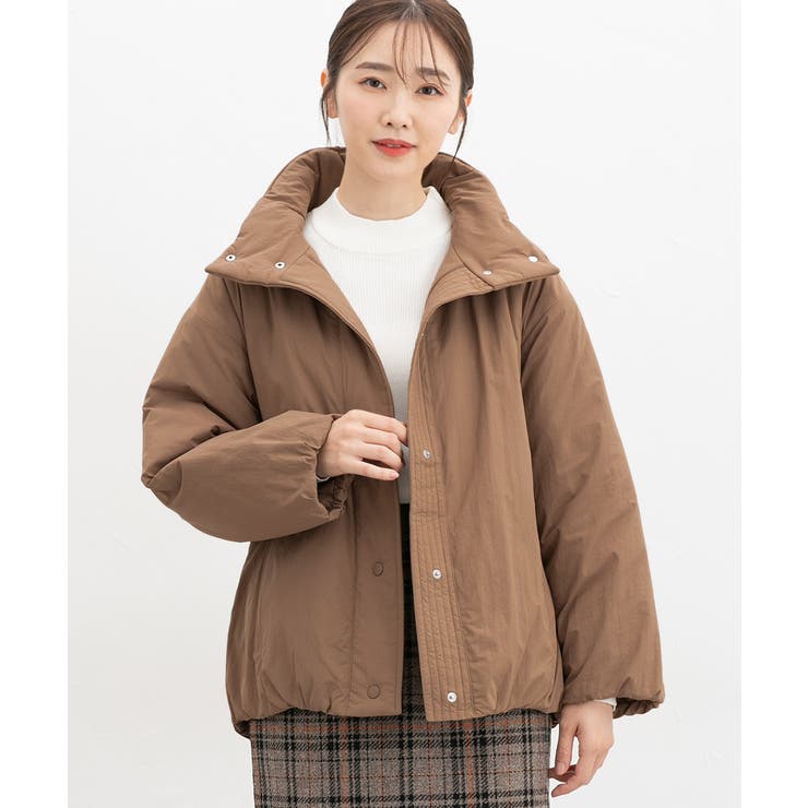 ダークベージュ | アウター ジャンパー ブルゾン | Honeys