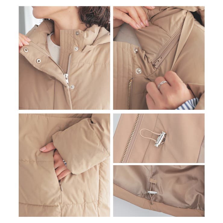 アウター コート ファイバーダウン | Honeys | 詳細画像17 