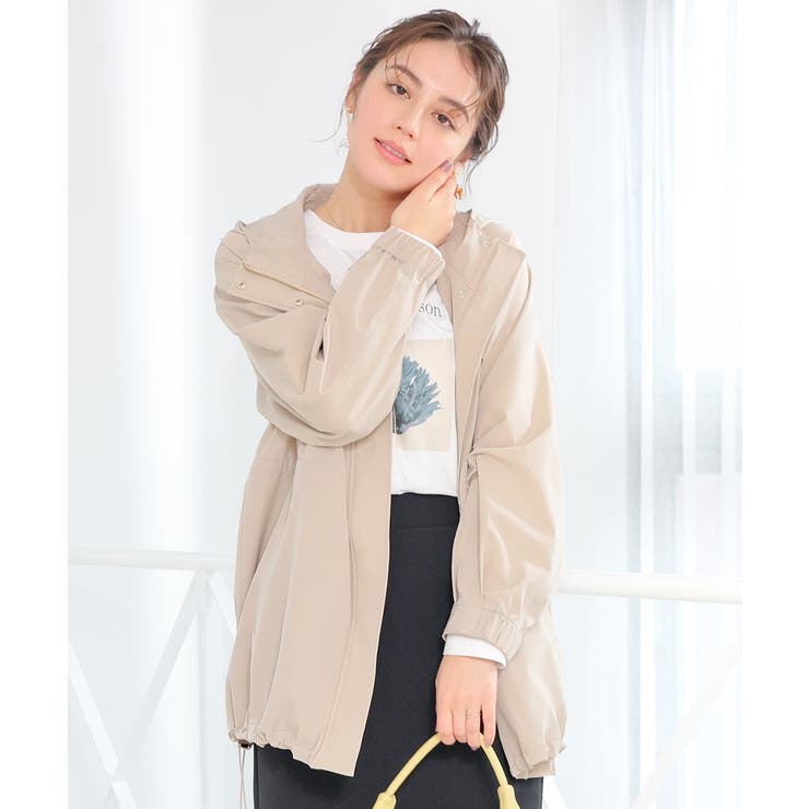ライトベージュ | アウター ジャンパー ブルゾン | Honeys
