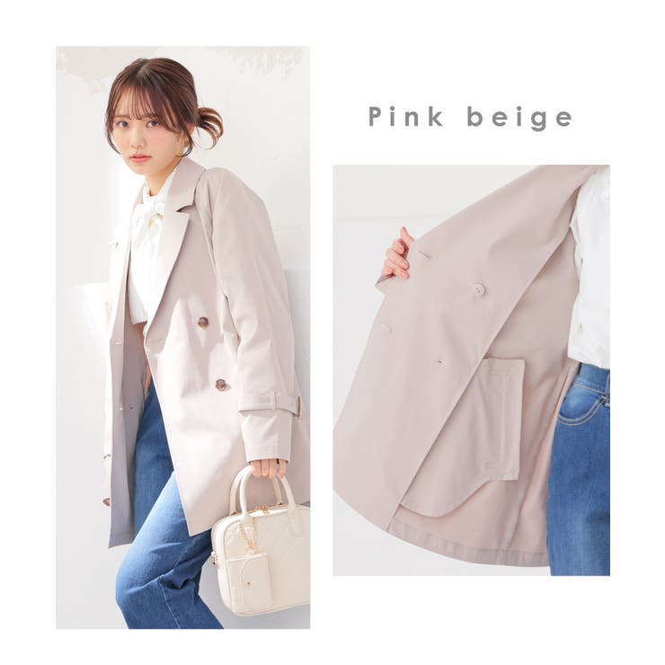 アウター コート トレンチコート | Honeys | 詳細画像14 