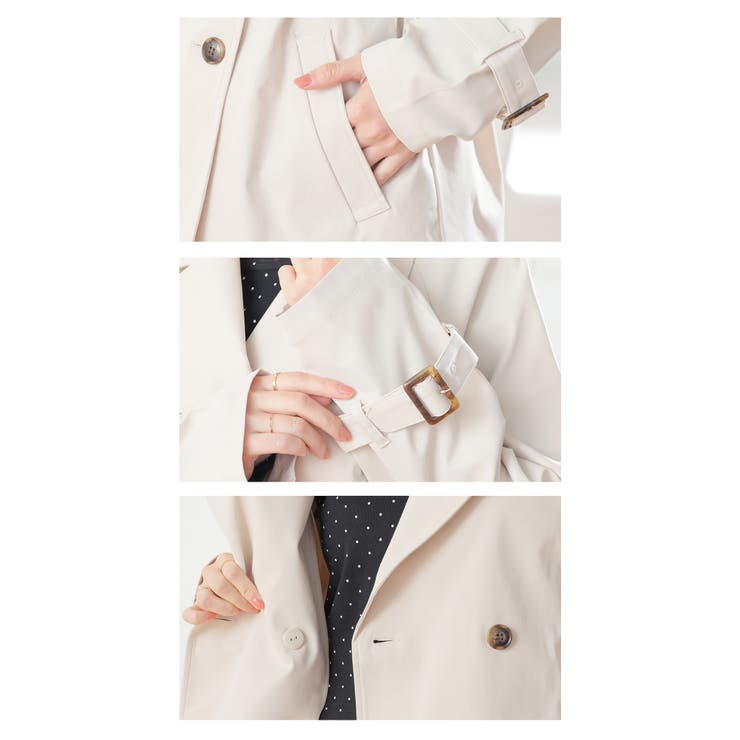 アウター コート トレンチコート | Honeys | 詳細画像8 