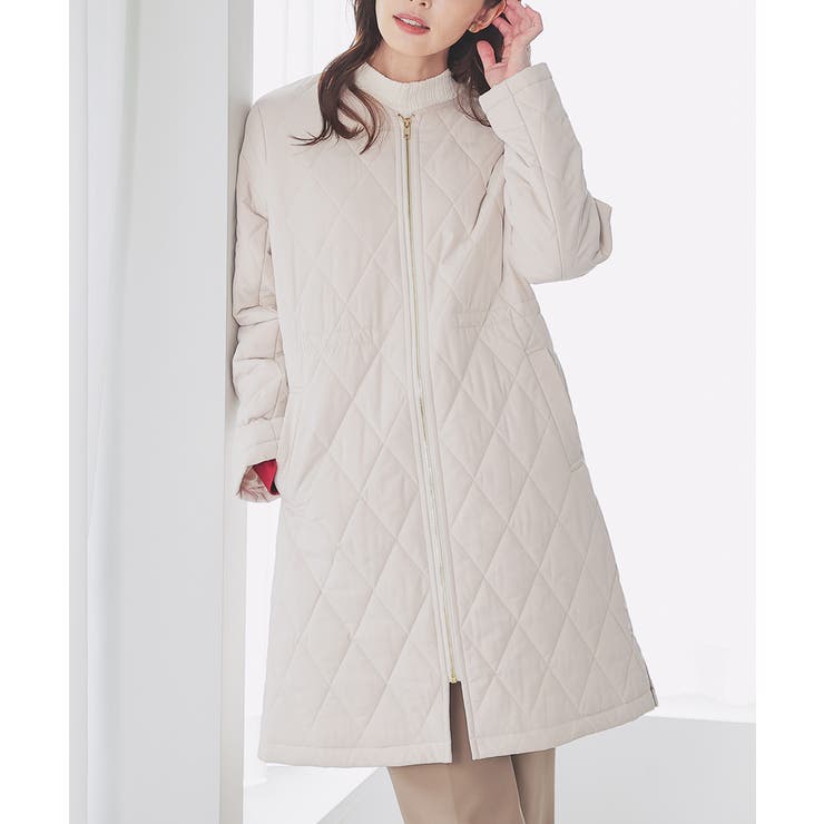 アイボリー | アウター コート ロングコート | Honeys