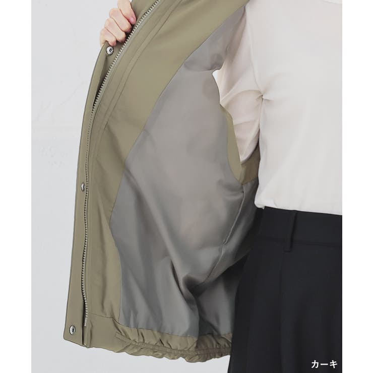 アウター ベスト はっ水 | Honeys | 詳細画像10 