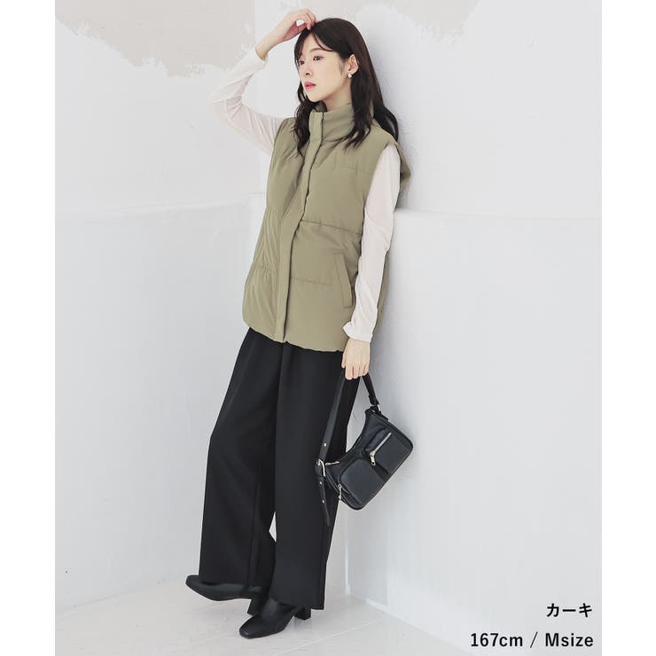 アウター ベスト はっ水 | Honeys | 詳細画像8 