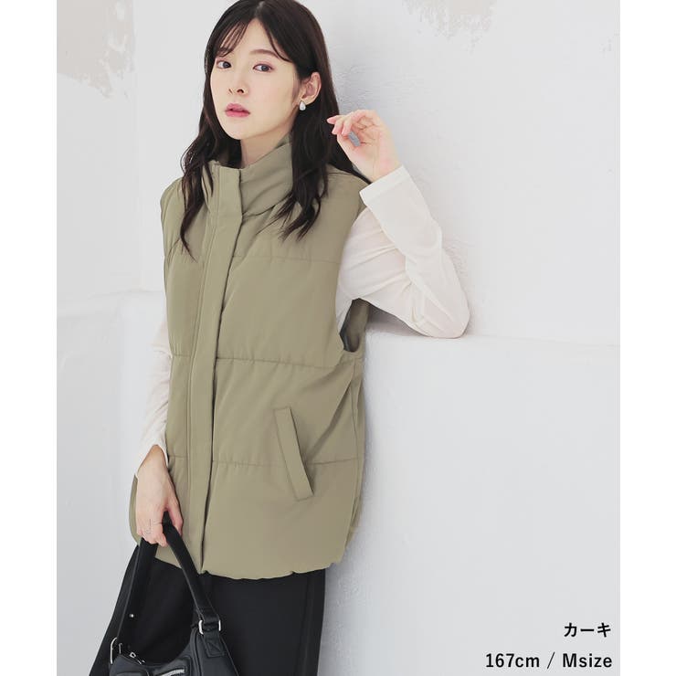 アウター ベスト はっ水 | Honeys | 詳細画像9 