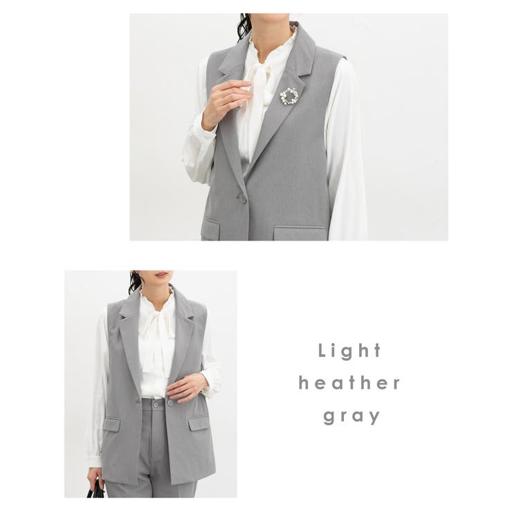 アウター ジレ セットアップ | Honeys | 詳細画像12 