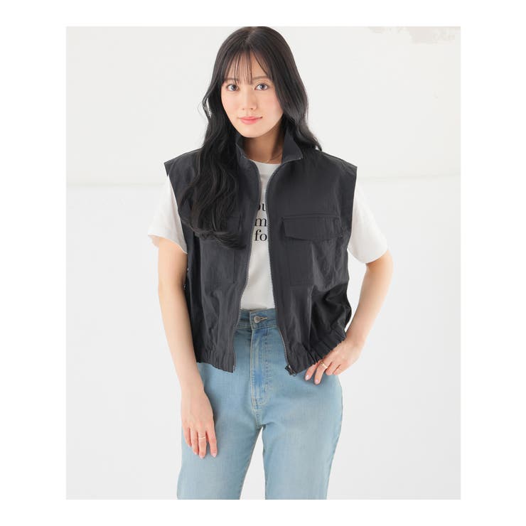 アウター ベスト ジレ | Honeys | 詳細画像8 