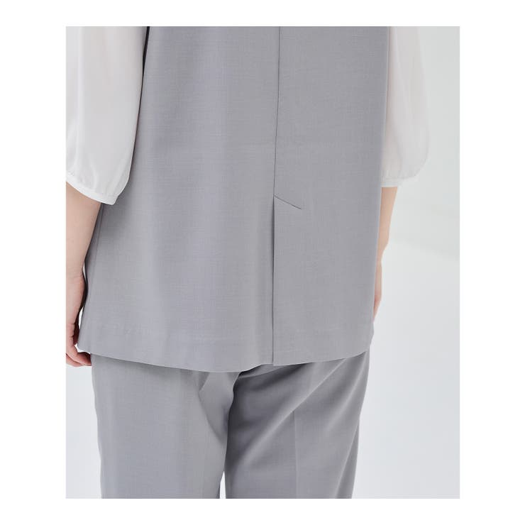 アウター ジレ ベスト | Honeys | 詳細画像15 