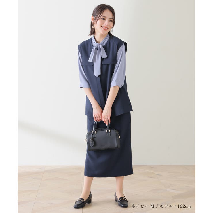 アウター ジレ ベスト | Honeys | 詳細画像3 