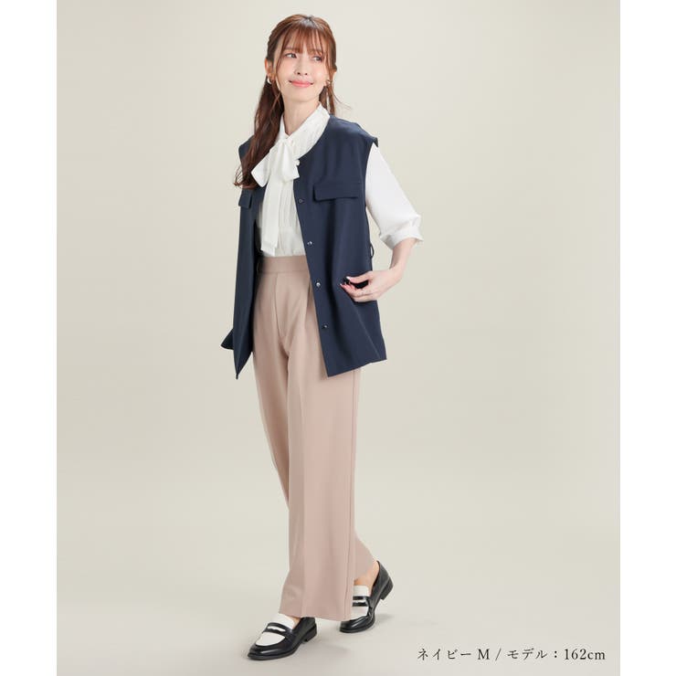 アウター ジレ ベスト | Honeys | 詳細画像5 