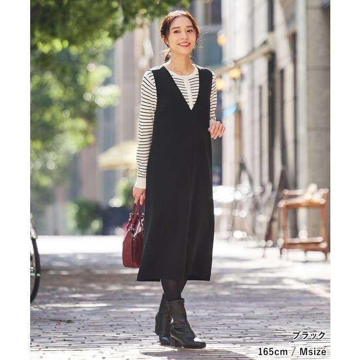 ワンピース ジャンスカ ノースリーブ | Honeys | 詳細画像2 