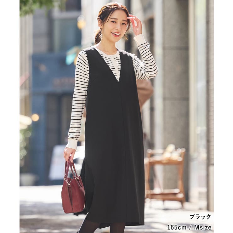 ワンピース ジャンスカ ノースリーブ | Honeys | 詳細画像3 