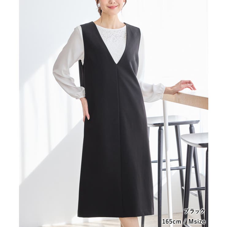 ワンピース ジャンスカ ノースリーブ | Honeys | 詳細画像5 