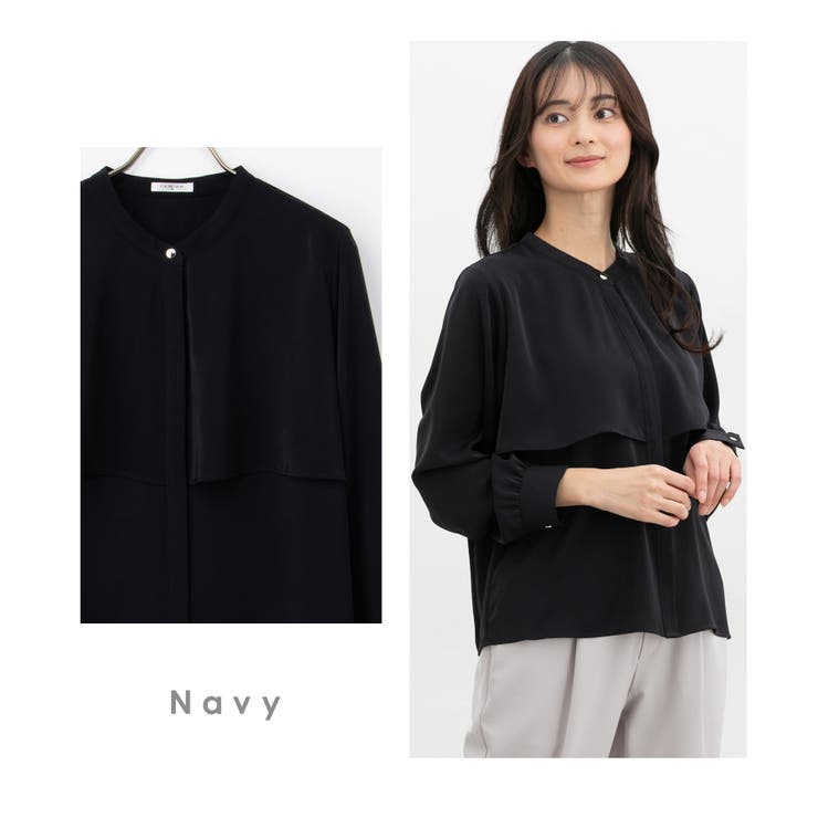 トップス ブラウス 長袖 | Honeys | 詳細画像16 