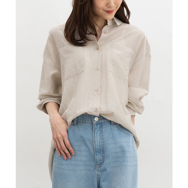 ベージュ | トップス シャツ ブラウス | Honeys