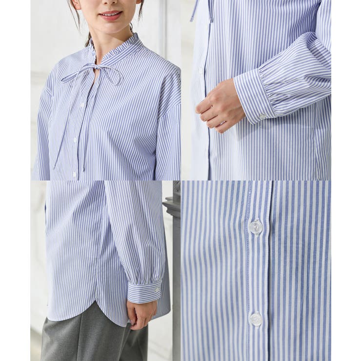 トップス ブラウス 長袖 | Honeys | 詳細画像16 