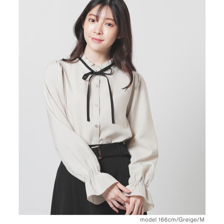 トップス ブラウス 長袖 | Honeys | 詳細画像10 