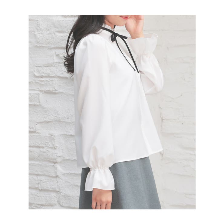 トップス ブラウス 長袖 | Honeys | 詳細画像15 