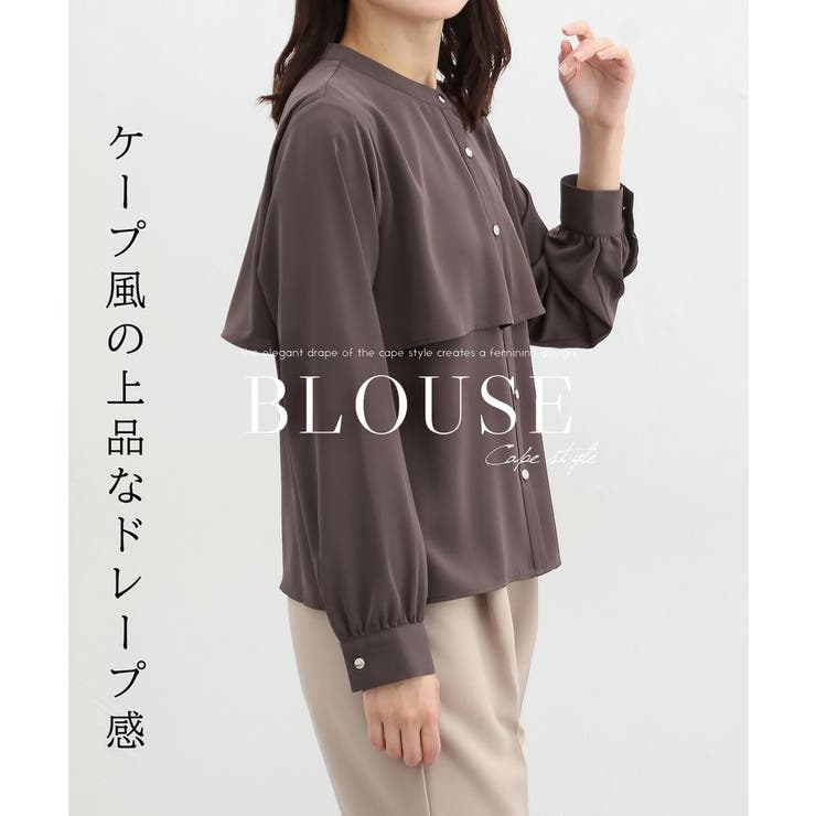 トップス ブラウス 長袖 | Honeys | 詳細画像2 