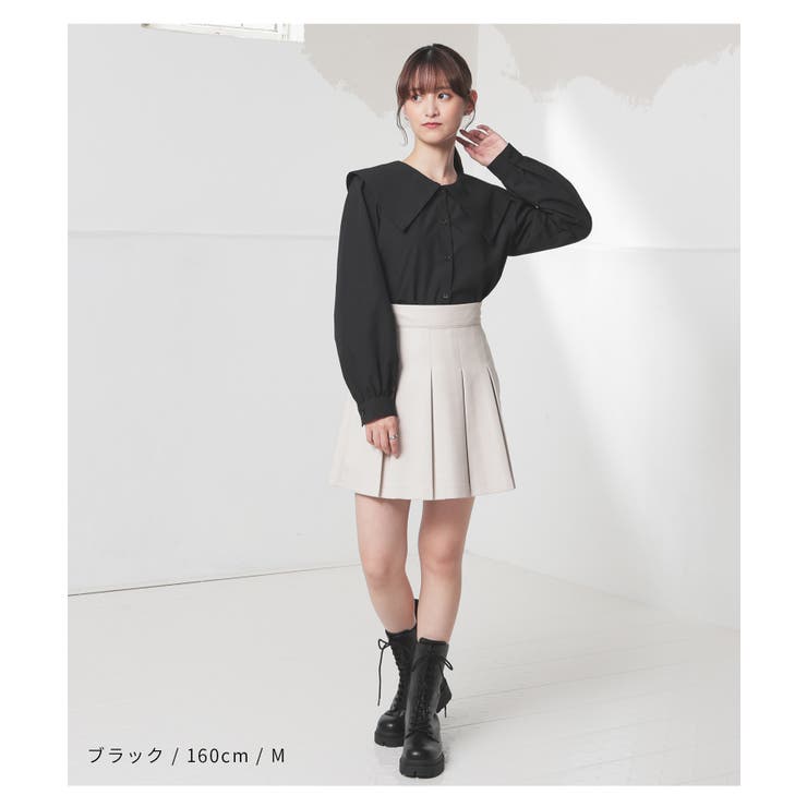 トップス ブラウス 長袖 | Honeys | 詳細画像4 