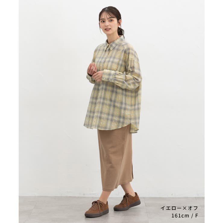 トップス シャツ チュニックシャツ | Honeys | 詳細画像10 