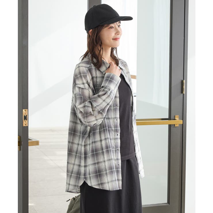 トップス シャツ チュニックシャツ | Honeys | 詳細画像3 