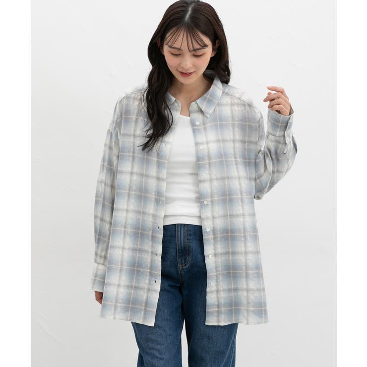 トップス シャツ チュニックシャツ | Honeys | 詳細画像6 