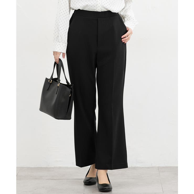 ブラック | ボトムス パンツ 抗菌 | Honeys