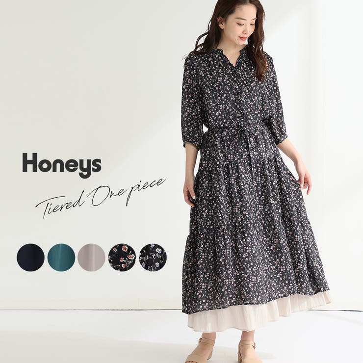 ハニーズ ティアードワンピース 品番 Hnsw Honeys ハニーズ のレディースファッション通販 Shoplist ショップリスト