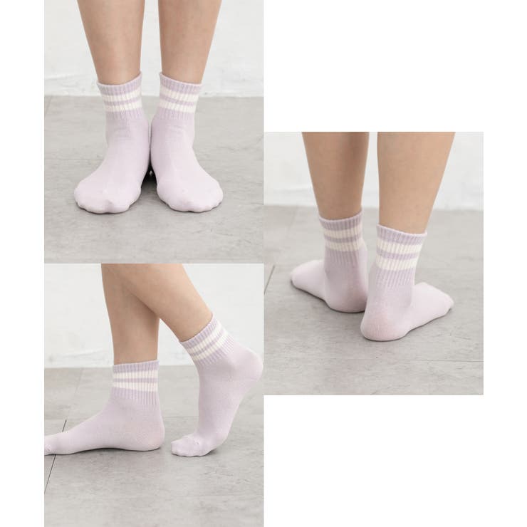 靴下 レディース ショート丈 | Honeys | 詳細画像8 