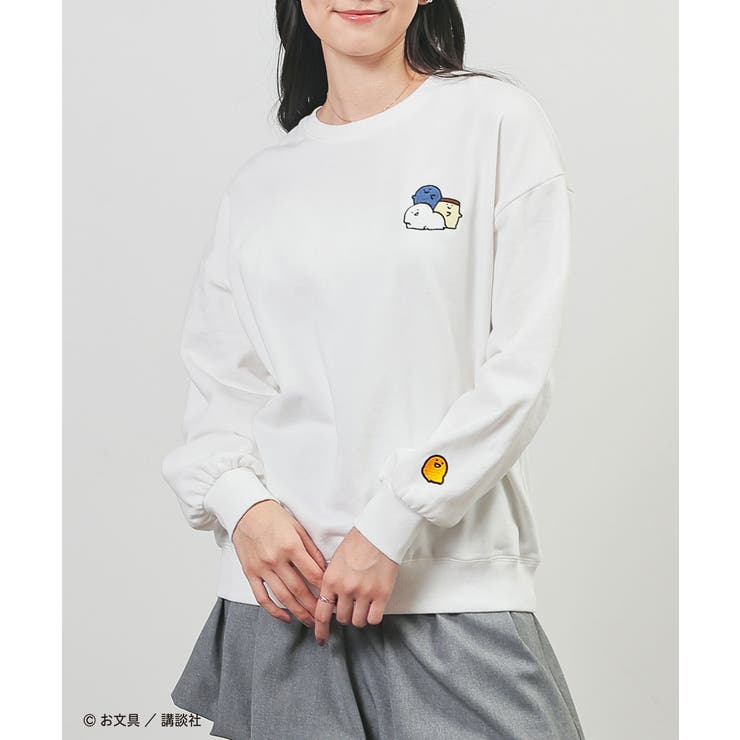 アイボリー | トップス スウェット 長袖 | Honeys